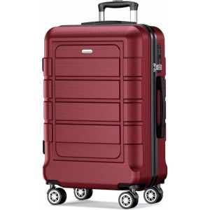 TROLLEY ABS+PC CM.55 007/20 BORDO