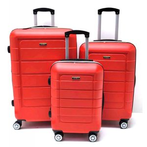 Set trolley ABS 007/3 Rosso 
