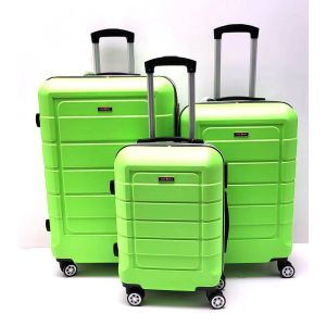 Set trolley ABS 007/3 VERDE MELA