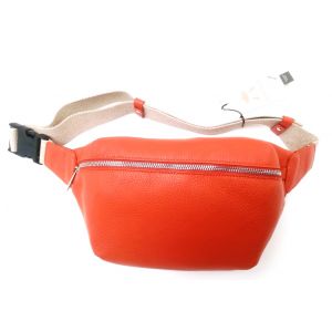 MARSUPIO PELLE 00732 ARANCIO