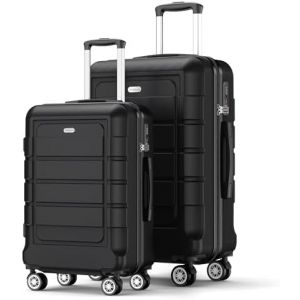 COPPIA TROLLEY ABS+PC 007 20/28 NERO