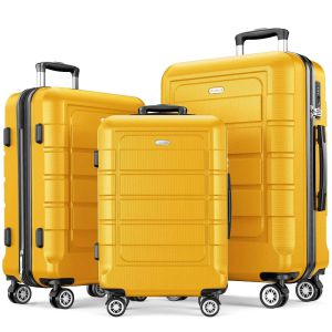SET TROLLEY ABS+PC HT-007/3 TSA ARANCIO