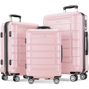 SET TROLLEY ABS+PC HT-007/3 TSA ROSA