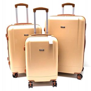 SET TROLLEY ABS HT-018/3 CHAMPAGNE