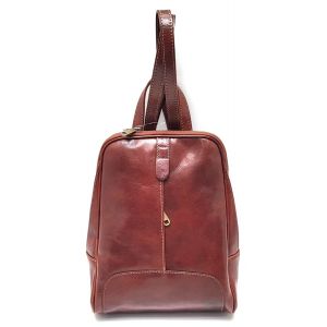 ZAINO PELLE 033 MARRONE