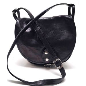 BORSA PELLE 0590 NERO