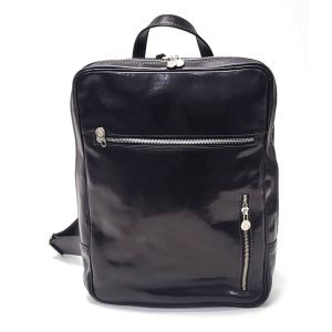 ZAINO PELLE 0605 NERO