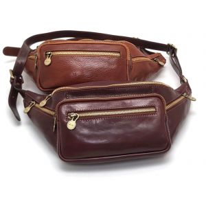 MARSUPIO PELLE 0606G MARRONE