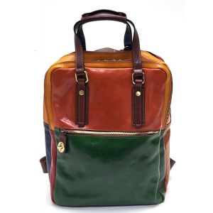 ZAINO PELLE 0616 MULTICOLOR