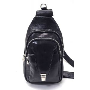 MONOSPALLA PELLE 0628 NERO