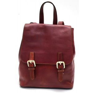 ZAINO PELLE 0640 MARRONE