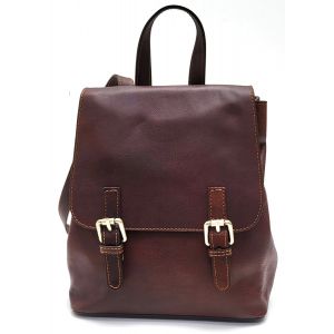 ZAINO PELLE 0640 T.MORO