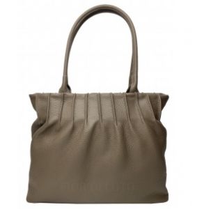 BORSA PELLE 0685 TAUPE