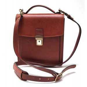 BORSELLO PELLE 0702 CUOIO