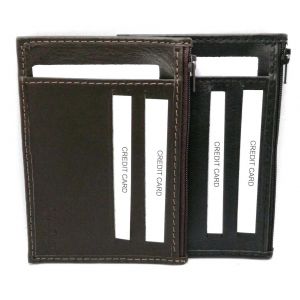 Porta card in pelle + porta tessera 072 Made in Italy