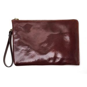 PORTADOCUMENTI PELLE 0918 8118 MARRONE
