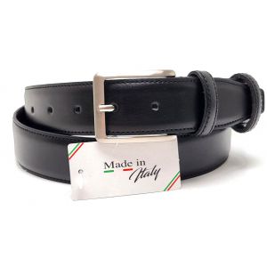 CINTURA PELLE 10018 NERO