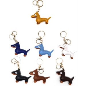 PORTACHIAVE PELLE 10020 BASSOTTO