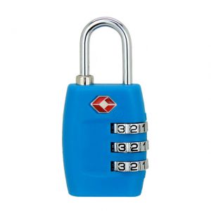 LUCCHETTO TSA 10039 AZZURRO
