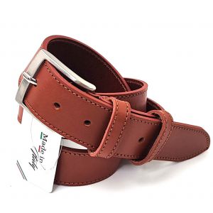 CINTURA PELLE 10048 040 CUOIO