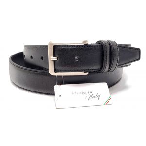 CINTURA PELLE 10081 NERO