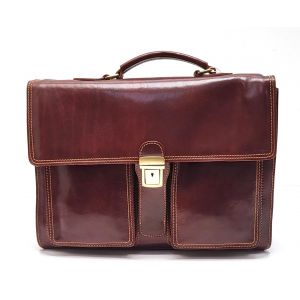 CARTELLA PELLE 1010 MARRONE