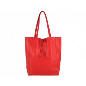 BORSA PELLE 10207 ROSSO