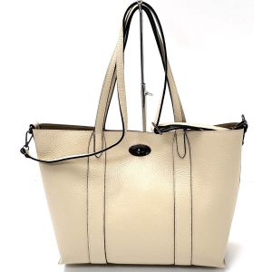 BORSA PELLE 10284 BEIGE