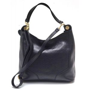 BORSA PELLE 10476 NERO