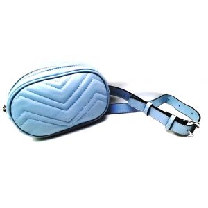 MARSUPIO PELLE DONNA 1051 CELESTE
