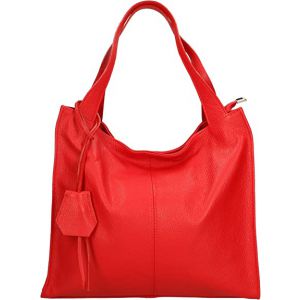 BORSA PELLE 10533 BIS ROSSO