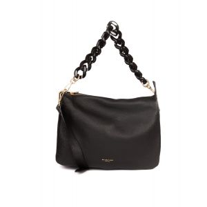 BORSA PELLE 10561 NERO
