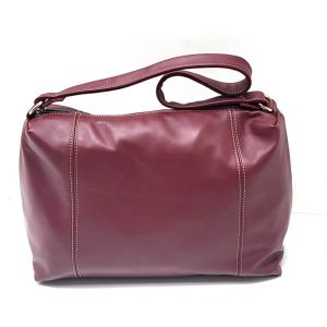 SACCA PELLE 10616 BORDO