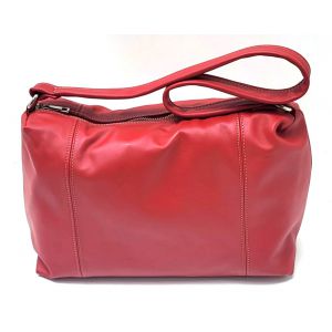 SACCA PELLE 10616 ROSSO