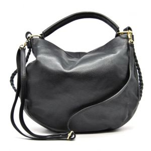 BORSA PELLE 10623 NERO