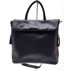 ZAINO PELLE 10624 NERO