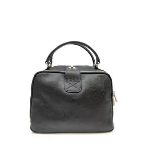 BORSETTA PELLE 10646 NERO