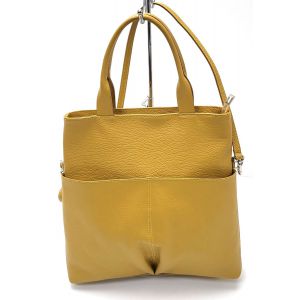 BORSA PELLE 10648 GIALLO