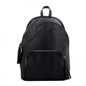 ZAINO PELLE 10657 NERO