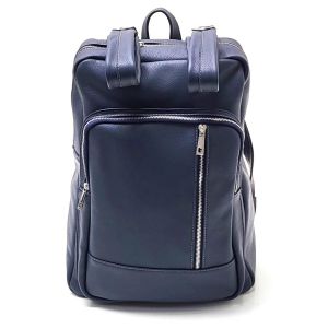ZAINO PELLE 10688 BLU
