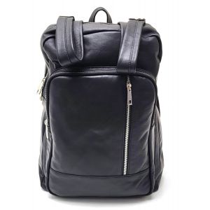 ZAINO PELLE 10688 NERO