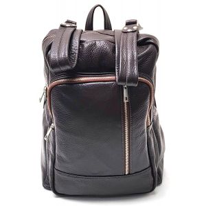 ZAINO PELLE 10688 T.MORO