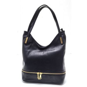 BORSA PELLE 10695 NERO