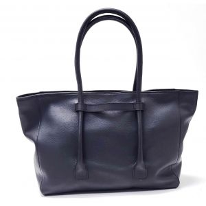 BORSA PELLE 10696 NERO