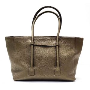 BORSA PELLE 10696 TAUPE