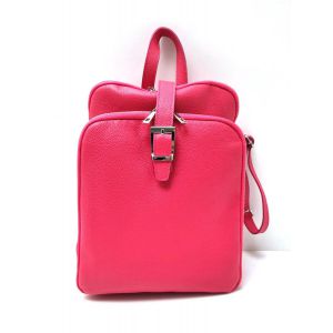 ZAINO PELLE 10701 8523 fuxia