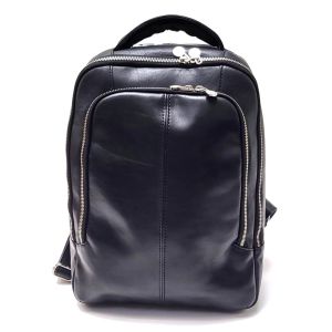 ZAINO PELLE 10708 NERO