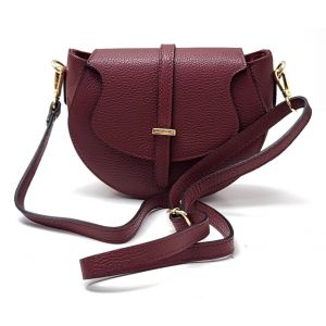 BORSETTA PELLE 10724 BORDO