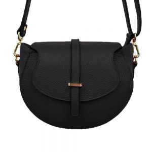 BORSETTA PELLE 10724 NERO