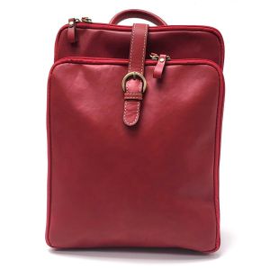 Zaino donna Pelle 107618 Rosso